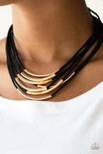 Load image into Gallery viewer, Paparazzi Walk the Walkabout Brown Necklace (Also available in black and gold)