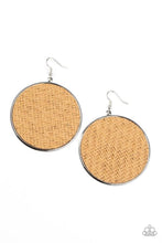 Load image into Gallery viewer, Paparazzi Wonderfully Woven - Green Earrings