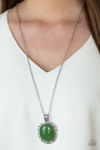 Load image into Gallery viewer, Paparazzi Stone Aura Green Necklace