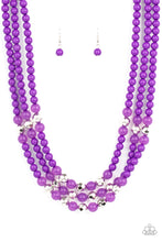 Load image into Gallery viewer, Paparazzi STAYCATION All I Ever Wanted - Purple Necklace