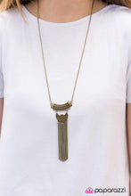 Load image into Gallery viewer, Paparazzi Panama Princess Brass Necklace