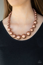 Load image into Gallery viewer, Paparazzi Living Up to Reputation Copper Necklace