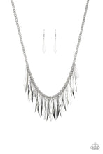 Load image into Gallery viewer, Paparazzi The Thrill-Seeker Silver Necklace
