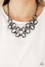 Load image into Gallery viewer, Paparazzi Work, Play and Slay Black Necklace