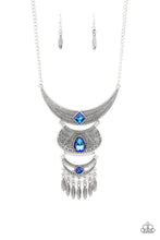 Load image into Gallery viewer, Paparazzi Lunar Enchantment - Blue Necklace (2021 Convention Exclusive)