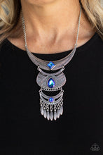 Load image into Gallery viewer, Paparazzi Lunar Enchantment - Blue Necklace (2021 Convention Exclusive)