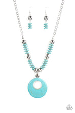 Load image into Gallery viewer, Paparazzi Oasis Goddess - Blue Necklace (2021 Convention Exclusive)