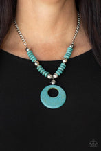 Load image into Gallery viewer, Paparazzi Oasis Goddess - Blue Necklace (2021 Convention Exclusive)