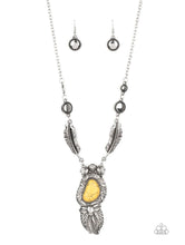 Load image into Gallery viewer, Paparazzi Ruler of the Roost Yellow Necklace