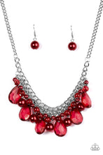 Load image into Gallery viewer, Paparazzi Twinkly Typhoon Red Necklace