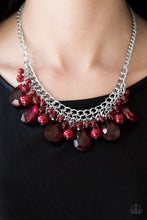 Load image into Gallery viewer, Paparazzi Twinkly Typhoon Red Necklace