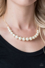 Load image into Gallery viewer, Paparazzi The Fashion Show Must Go On Gold Necklace