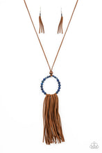 Load image into Gallery viewer, Paparazzi Namaste Mama Blue Necklace