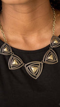 Load image into Gallery viewer, Paparazzi The Lion QUEEN - Brass Necklace (Also available in silver)