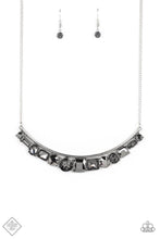 Load image into Gallery viewer, Paparazzi The Only SMOKE-SHOW in Town Silver Necklace (Magnificent Musings-April 2022)