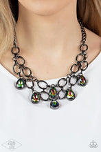 Load image into Gallery viewer, Paparazzi Show-Stopping Shimmer Multi Oil Spill Necklace