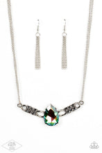 Load image into Gallery viewer, Paparazzi Way to Make an Entrance Multi Oil Spill Necklace