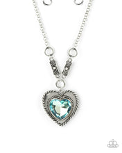 Load image into Gallery viewer, Paparazzi Heart Full of Fabulous - Blue Necklace