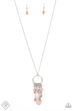 Load image into Gallery viewer, Paparazzi Totally Trolling Orange Necklace (Glimpses of Malibu-July 2022)