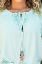 Load image into Gallery viewer, Paparazzi Totally Trolling Orange Necklace (Glimpses of Malibu-July 2022)