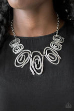Load image into Gallery viewer, Paparazzi My Cave Is Your Cave - Silver Necklace (October 2018 Life of the Party)