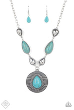 Load image into Gallery viewer, Paparazzi Saguaro Soul Trek Blue Necklace (Simply Santa Fe - April 2022)