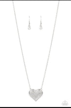 Load image into Gallery viewer, Paparazzi Spellbinding Sweetheart - White Necklace