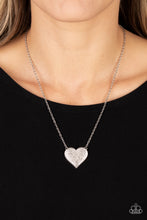 Load image into Gallery viewer, Paparazzi Spellbinding Sweetheart - White Necklace