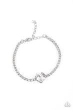 Load image into Gallery viewer, Paparazzi Bedazzled Beauty - White Bracelet