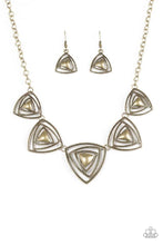 Load image into Gallery viewer, Paparazzi The Lion QUEEN - Brass Necklace (Also available in silver)