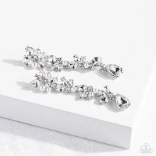 Load image into Gallery viewer, Paparazzi LIGHT at the Opera - White Earrings (Empower Me Pink 2023 Exclusive)