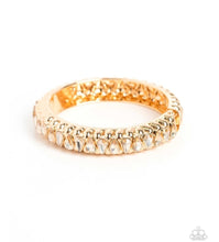 Load image into Gallery viewer, Paparazzi Crafted Coals - Gold Bracelet