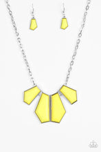 Load image into Gallery viewer, Paparazzi Get Up and GEO Yellow Necklace