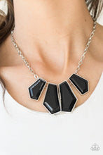 Load image into Gallery viewer, Paparazzi Get Up and GEO Black Necklace