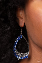 Load image into Gallery viewer, Paparazzi Looking Sharp - Blue Earring