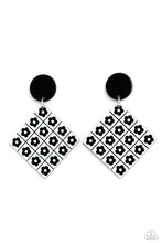 Load image into Gallery viewer, Paparazzi Vintage Vaudeville - Black Earring