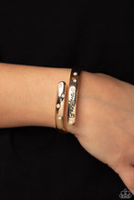 Load image into Gallery viewer, Paparazzi Gorgeous Grandma - Gold Bracelet