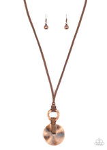 Load image into Gallery viewer, Paparazzi Nautical Nomad Copper Necklace