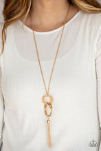 Load image into Gallery viewer, Paparazzi Orbiting Splendor Gold Necklace