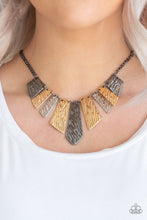 Load image into Gallery viewer, Paparazzi Texture Tigress Multi Necklace
