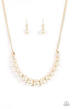 Load image into Gallery viewer, Paparazzi The Fashion Show Must Go On Gold Necklace