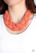 Load image into Gallery viewer, Paparazzi The Great Outback Orange Necklace