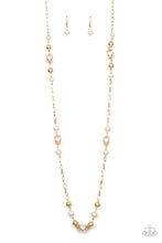 Load image into Gallery viewer, Paparazzi Wall Street Waltz Gold Necklace