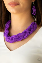 Load image into Gallery viewer, Paparazzi The Great Outback Purple Necklace