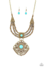 Load image into Gallery viewer, Paparazzi Santa Fe Solstice Necklace (Available in Red and Brass)
