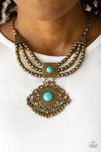 Load image into Gallery viewer, Paparazzi Santa Fe Solstice Necklace (Available in Red and Brass)