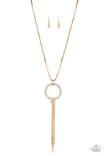 Load image into Gallery viewer, Paparazzi Not a Heir Out of Place Gold Necklace