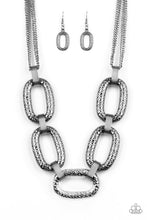 Load image into Gallery viewer, Paparazzi Take Charge Black Necklace (October 2019 Life of the Party Exclusive)