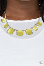Load image into Gallery viewer, Paparazzi Aura Allure Yellow Necklace