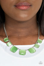 Load image into Gallery viewer, Paparazzi Aura Allure Green Necklace
